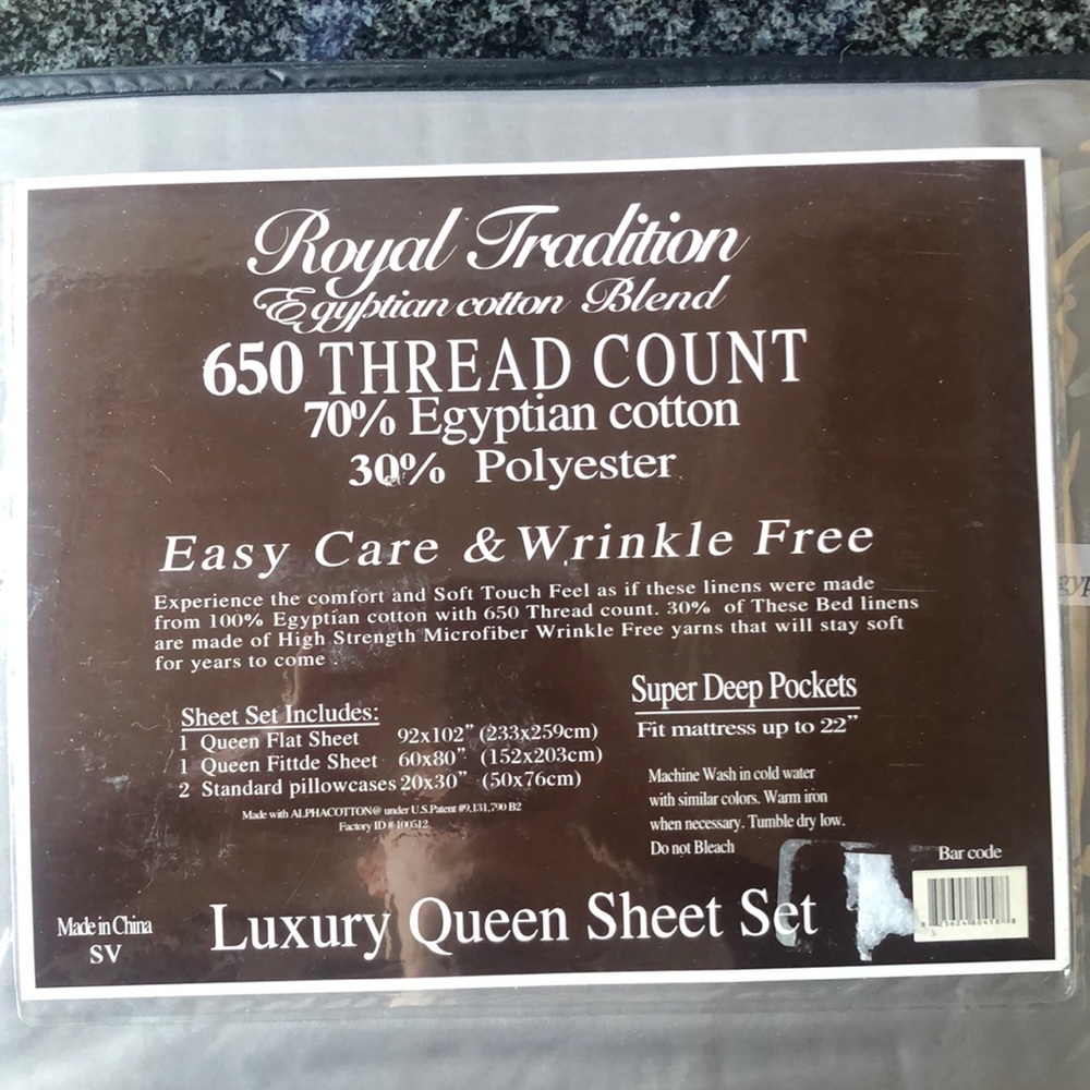 Queen Sheets